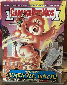 2003 TOPPS GARBAGE PAIL KIDS SELL SHEET GREEN GUM GROSS STICKERS ADVERTISING - Picture 1 of 3
