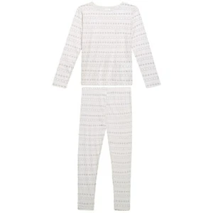 32 Degrees Heat Kids' Base Layer Set Girls Snowflake NWT Medium - Picture 1 of 1