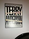 Terry Anderson Signed  Poster 1994