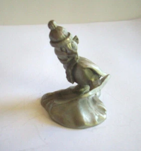 Pinguin Ski Hudson 1980 Zinn Miniatur Figur Figur Deko - Bild 1 von 5