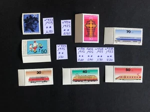 Alemania 1975 seleccion sellos valor de catalogo 9 € MNH - Imagen 1 de 4