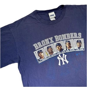 VTG VF Imagewear CSA NYY Yankees Bronx Bombers T-Shirt Jeter A Rod Giambi XL - Picture 1 of 9