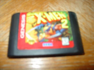 X-Men 2: Clone Wars (Sega Genesis, 1995) Authentic Tested Working Pins Cleaned - Picture 1 of 3