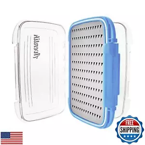 Aventik Fly Fishing Box Jig Box Waterproof Float Lightweight Double Side Larg - Picture 1 of 5