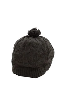 New Look Women's Hat Grey 100% Acrylic Beanie - Picture 1 of 5
