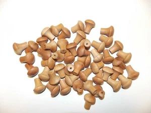 50 PIECES! FINISHED SHAKER CHERRY WOOD KNOBS / PULLS...NEW! FREE SHIPPING!! - Picture 1 of 1