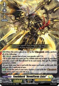 Youthberk "RevolForm: Exist" DZ-BT08 RRR Cardfight Vanguard Knights of Rebirth - Bild 1 von 1
