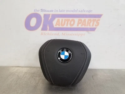 23 2023 BMW 530I SRS STEERING WHEEL FRONT LEFT DRIVER FLAT BOTTOM  - Image 1 of 4