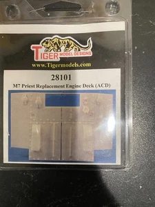 1/35 M7 Priest Ersatz Motor Deck für Academy Resin - Tiger Model 28101 - Bild 1 von 3