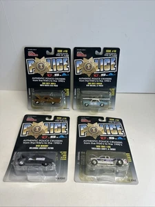 Racing Champions Lot of (4) Police U.S.A Cruisers 1:64 NIB #45 #48 #49 & #52 - Picture 1 of 9