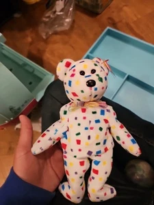 TY Beanie Baby TY 2K 1999 Retired protection. PE pellets and tag errors - Picture 1 of 2