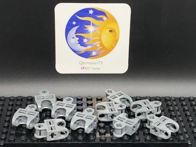 TECHNIC Lego Brand Axle Connector 2x3 for BIONICLE 32174 Dark Bluish Gray (x10) - Image 1 of 4