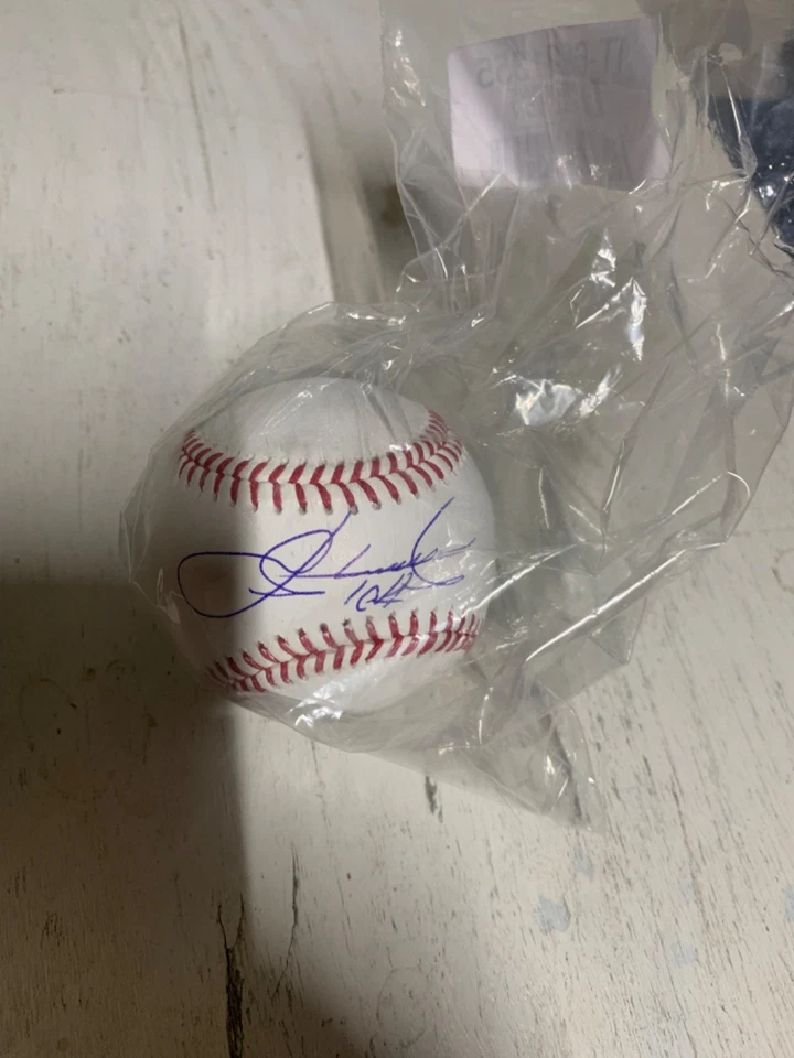 BELOTA DE BÉISBOL SAMMY SOSA CHICAGO CUBS FIRMADA AUTO OFICIAL MLB BGS AUTOGRAFIADA D Foto 1 de 1