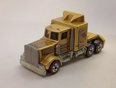 Hot Wheels Heritage Redlines Long Gone Gold 2011 semi diecast 1:64 Foto 1 de 4