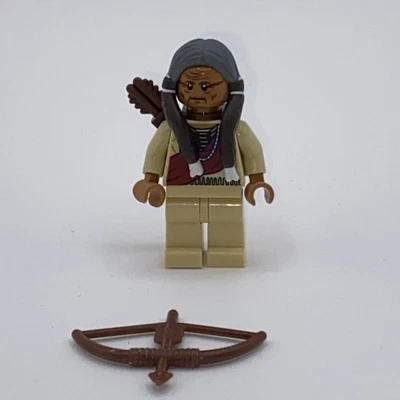 LEGO 2013 Wild Western Minifigura Lone Ranger Chief Big Bear con arco 79110 Foto 1 de 4
