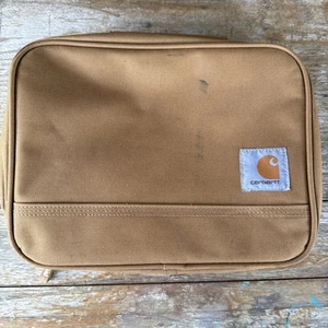 Enfriador de lonchera Carhartt marrón bronceado aislante repelente al agua - Imagen 1 de 3