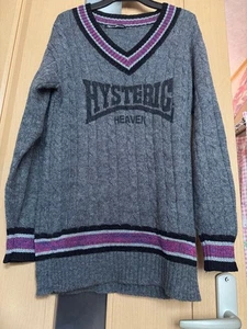 hysteric glamor gray knit - Picture 1 of 3