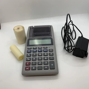 Casio HR-8L Calculator Portable Printer Plain Paper 2.25” 10 Digit Display - Picture 1 of 9
