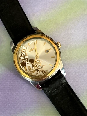 Reloj Seiko SII Disney Goofy Mickey Donald Analógico Fecha Batería Nueva ¡Excelente! Foto 1 de 4