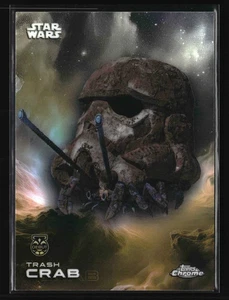 2025 Topps Chrome Star Wars Base #100 Trash crab Debut Skeleton Crew *2 - Picture 1 of 2