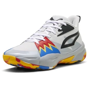 PUMA Genetics Basketball Men 11.5 M Sneakers Glacial Gray Cool 309691-02 New/Box - Picture 1 of 7