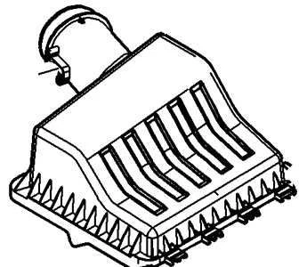 CAJA FILTRO AIRE FORD F150 2011-2014 Foto 1 de 4