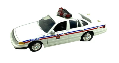 Hamilton Police Die Cast Car Ontario CA Ford Crown Victoria Portas Abertas 1/24 - Imagem 1 de 4