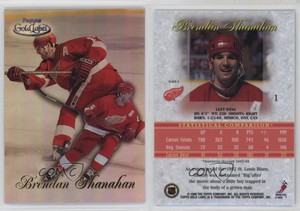 1998-99 Topps Gold Label Class 2 Black Label Brendan Shanahan #1 HOF
