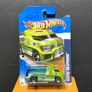 Hot Wheels HW City Works 11 7/10 Rapid Response 177/244 Green - Picture 1 of 11