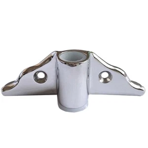 2PCS 316 Stainless Steel Row Lock Oarlock Socket Support Bracket for 1/2" Shank - Picture 1 of 6
