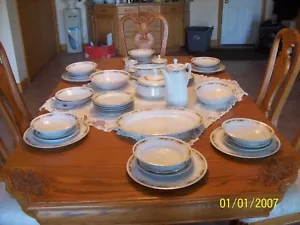 Queen Anne Signature Collection Vtg Porcelain China Grouping 43 Piece Grouping - Picture 1 of 12