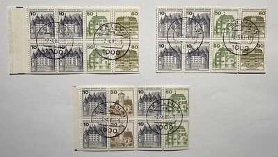 Germany - Castles and Palaces (Burgen und Schlösser) 1982 compound rare - Image 1 of 4