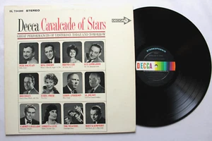 DECCA CAVALCADE OF STARS LP 12" VINYL RECORD VARIOUS ARTISTS (DL 734289) - Picture 1 of 2