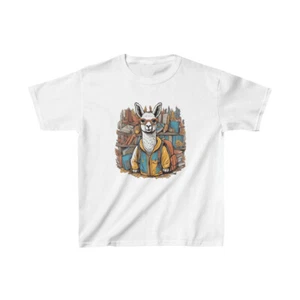Llama in school back to school, first second grade, preschool Kids Tee - Picture 1 of 15