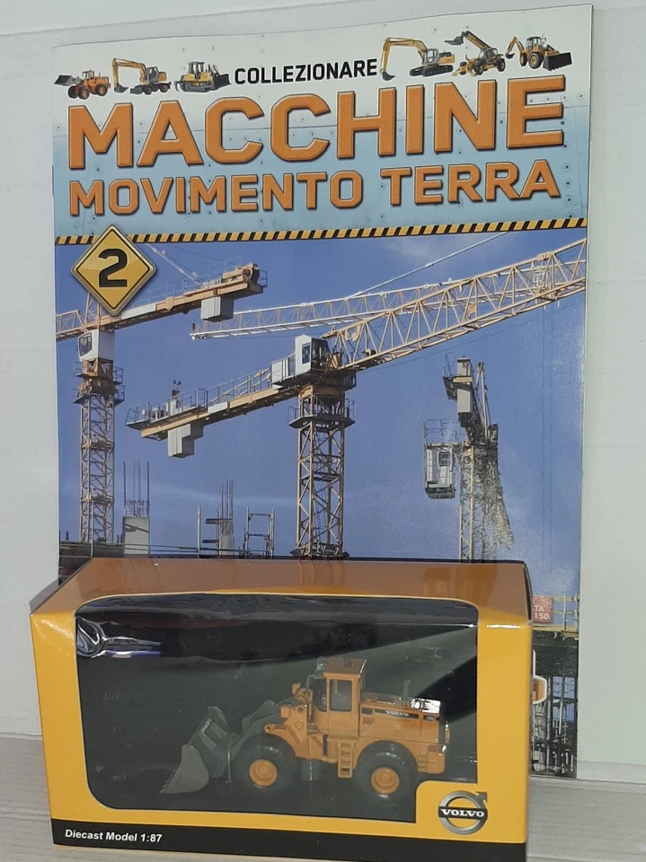 MOVIMENTO TERRA VOLVO L150 PALA GOMMATA HOBBY & WORK 1/87 - Immagine 1 di 1