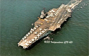 Photo card Military USS Independence (CV-62) - Foto 1 di 1