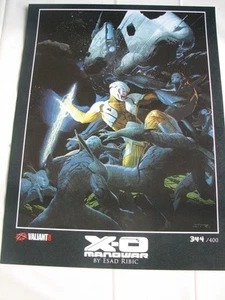 X-O Manowar #1 Limited Edition Print #344/400 C2E2 VALIANT ENTERTAINMENT 2012 - Bild 1 von 1