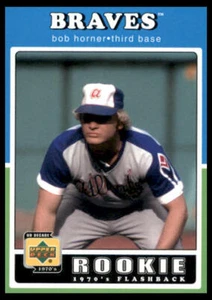 2001 Upper Deck Decade 1970's #95 Bob Horner Atlanta Braves - Picture 1 of 2