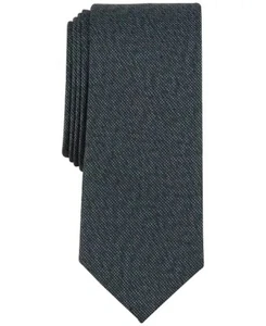 Bar III Men's Slim Skinny Neck Tie Hunter Cobble Solid 2.5" Blade NWT - Picture 1 of 2