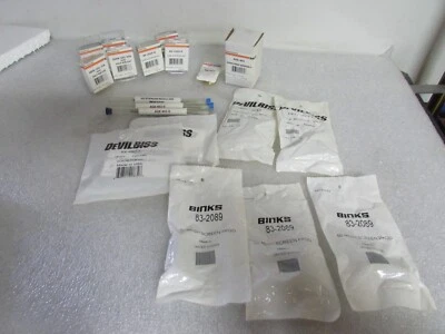 Kit de reparación de pistola DeVilbiss-válvula de aire-aguja ASM-baffle-tapa de aire HVLP-lote mixto nuevo Foto 1 de 4