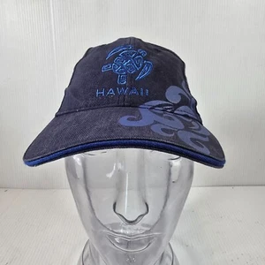 Surfware Hawaiian Classics Hawaii Schildkröte blau Tribal Riemen hinten Mütze Baseballkappe - Bild 1 von 8