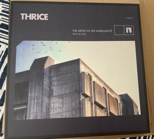 Thrice The Artist in the Ambulance BLUE Vinyl LP Banquet Room Limited /300 NEW