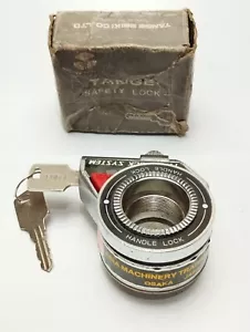 NOS Vintage Handle Lock /Safety Lock Bike TANGE Osaka Japan - Picture 1 of 10