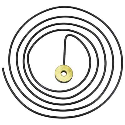 Gong suoneria pendolo ø 120 mm pendoleria orologiaio Wire Round Clocks watch - Immagine 1 di 2