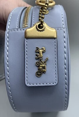 Bandolera Coach 1941 Canteen Twilight Blue Lthr Latón Hrdw nueva sin etiquetas + bolsa para el polvo Foto 1 de 4