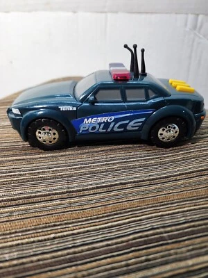 2011 Tonka Toughest Minis Metro Police Car - Funrise Hasbro 06999 - Lights'Sound - Image 1 of 4