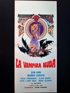 Locandina Originale - LA VAMPIRA NUDA - 1969 - JEAN ROLLIN - Horror - RARA!!! - Foto 1 di 1