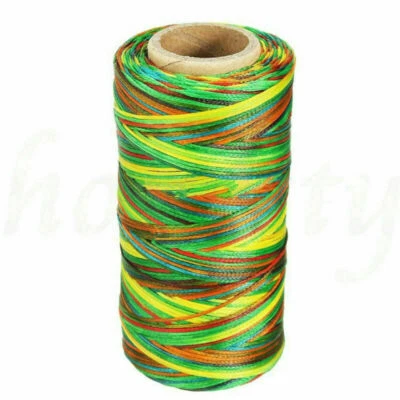 1.2mm 200M 210D Leather Sewing Coarse Waxed Thread Craft Wax Hand Stitching Cord - Image 1 of 4