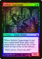 Sadistic Augermage FOIL Ravnica: City of Guilds NM Black Common CARD ABUGames