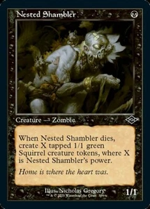 MTG 2x NESTED SHAMBLER EXC - BARCOLLANTE RINTANATO - MH2 RETRO EN - MAGIC - Picture 1 of 1